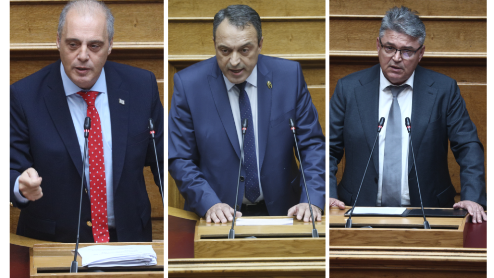 Κυριάκος Βελόπουλος - Βασίλης Στίγκας - Δημήτρης Νατσιός